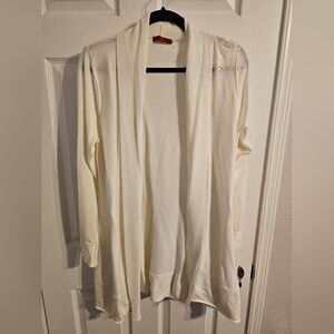 Red Brand Elegant Cream Women's Cardigan